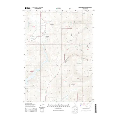 2013 Map of Oneida Narrows Reservoir, 2013 Print