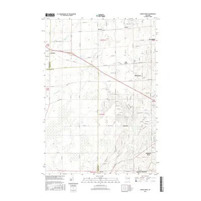 2016 Map of Oneida North, 2016 Print