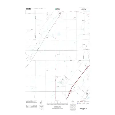 2013 Map of Oneida South, 2013 Print