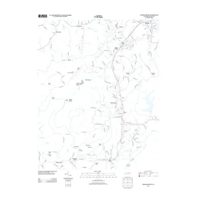 2013 Map of Oneida South, 2013 Print