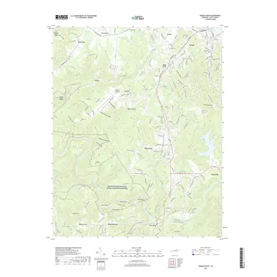2019 Map of Oneida South, 2019 Print