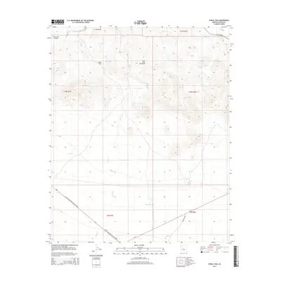 2014 Map of O'Neill Pass, 2014 Print