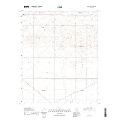 2018 Map of O'Neill Pass, 2018 Print