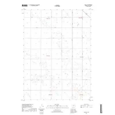 2017 Map of O'Neill SE, 2017 Print