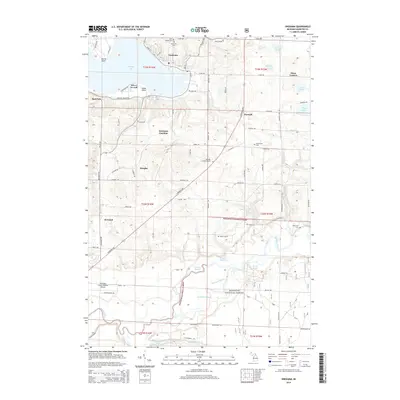 2014 Map of Onekama, 2014 Print