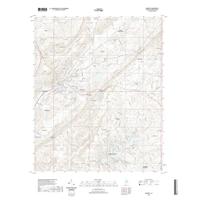 2020 Map of Oneonta, 2020 Print
