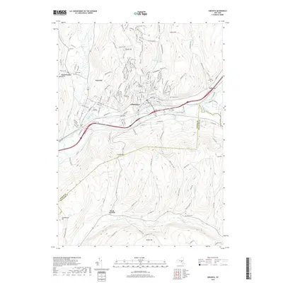 2019 Map of Oneonta, 2019 Print