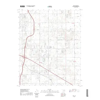 2019 Map of Oneta, 2019 Print
