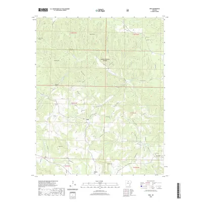2020 Map of Onia, 2020 Print
