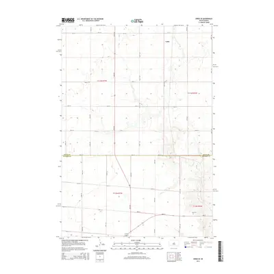 2015 Map of Onida SE, 2015 Print