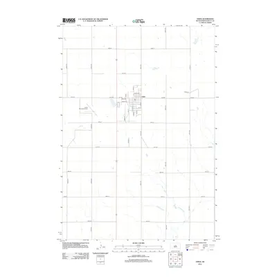 2012 Map of Onida, 2012 Print