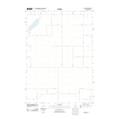 2012 Map of Onida SW, 2012 Print