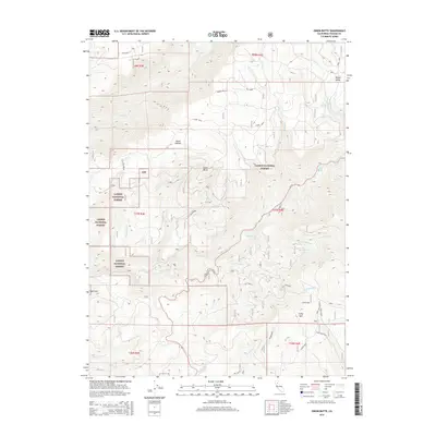 2015 Map of Onion Butte, 2015 Print
