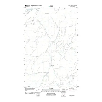 2011 Map of Onion Creek, 2011 Print