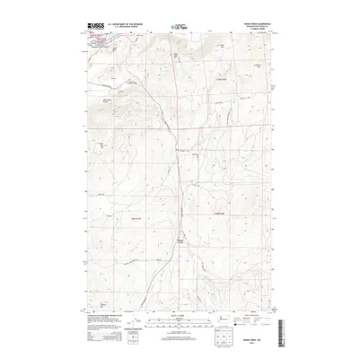2014 Map of Onion Creek, 2014 Print
