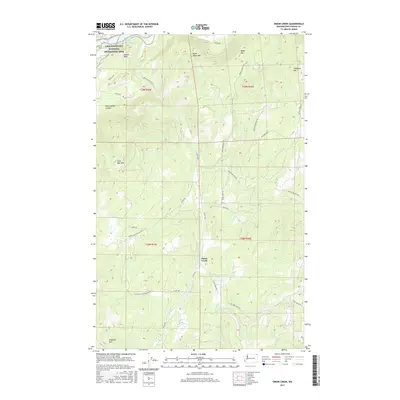 2017 Map of Onion Creek, 2017 Print