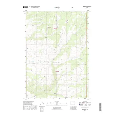2017 Map of Onion Gulch, 2017 Print