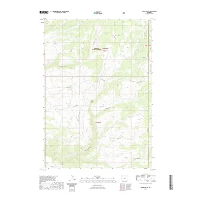 2021 Map of Onion Gulch, 2021 Print