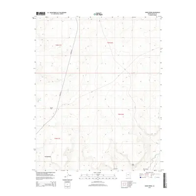 2014 Map of Onion Spring, 2014 Print