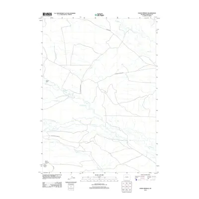 2012 Map of Onion Springs, 2012 Print
