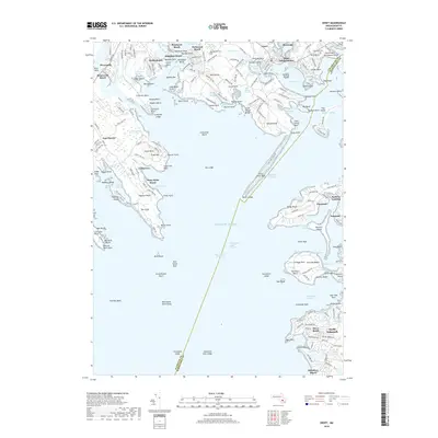 2018 Map of Onset, 2018 Print