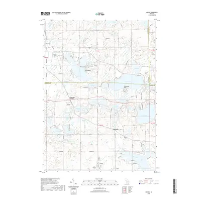 2019 Map of Onsted, 2019 Print
