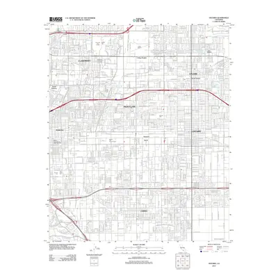 2012 Map of Ontario, 2012 Print