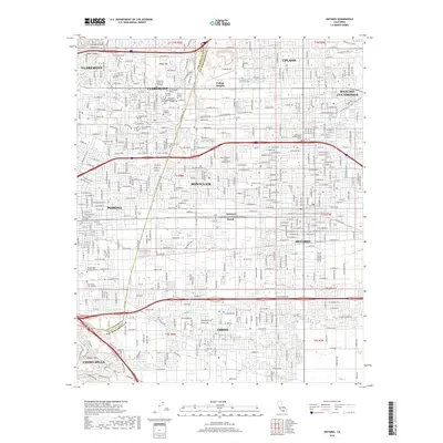 2018 Map of Ontario, 2018 Print
