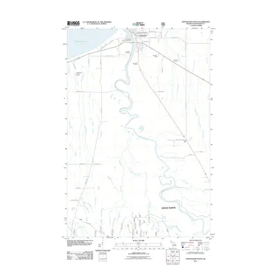 2011 Map of Ontonagon South, 2011 Print