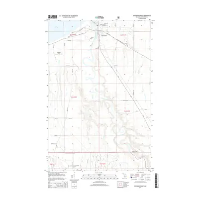 2014 Map of Ontonagon South, 2014 Print