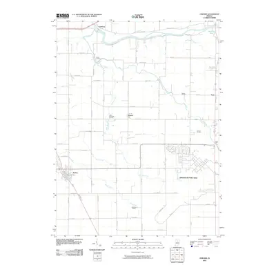 2010 Map of Onward, 2010 Print