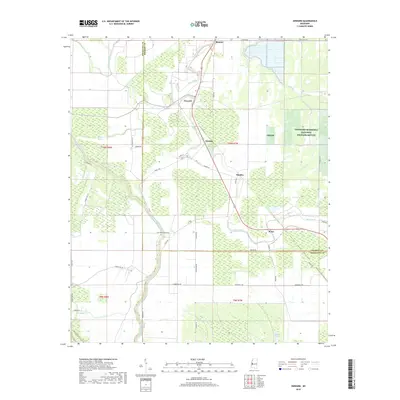 2018 Map of Onward, 2018 Print