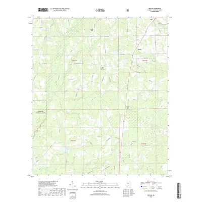 2018 Map of Onycha, 2018 Print
