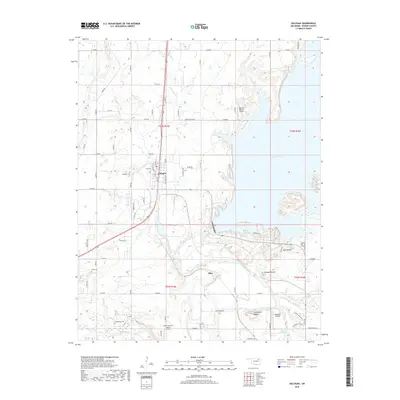 2018 Map of Oologah, 2018 Print
