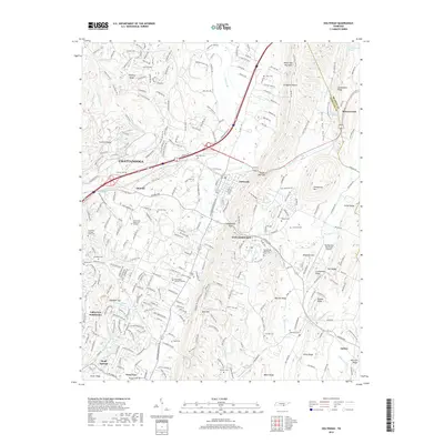 2019 Map of Ooltewah, 2019 Print