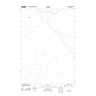 2012 Map of Opal Creek, 2012 Print