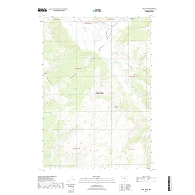 2017 Map of Opal Creek, 2017 Print