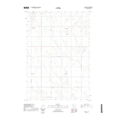 2017 Map of Opal East, 2017 Print