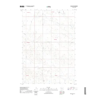 2017 Map of Opal East SW, 2017 Print