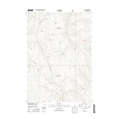 2013 Map of Opal Lake, 2013 Print