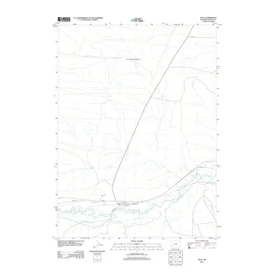 2012 Map of Opal, 2012 Print