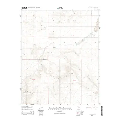 2015 Map of Opal Mountain, 2015 Print