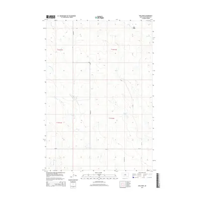 2015 Map of Opal West, 2015 Print