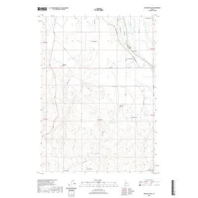 2020 Map of Opalene Gulch, 2020 Print