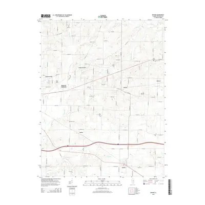 2015 Map of Opdyke, 2015 Print