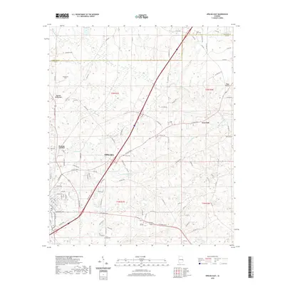 2020 Map of Opelika East, 2020 Print