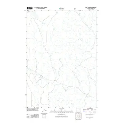 2012 Map of Open A Ranch, 2012 Print