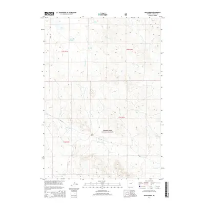 2015 Map of Open A Ranch, 2015 Print