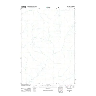 2012 Map of Open Creek, 2012 Print