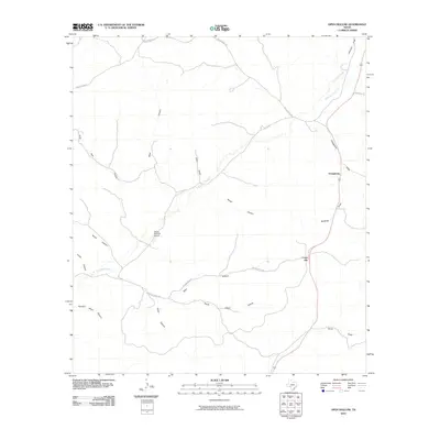 2010 Map of Open Hollow, 2010 Print